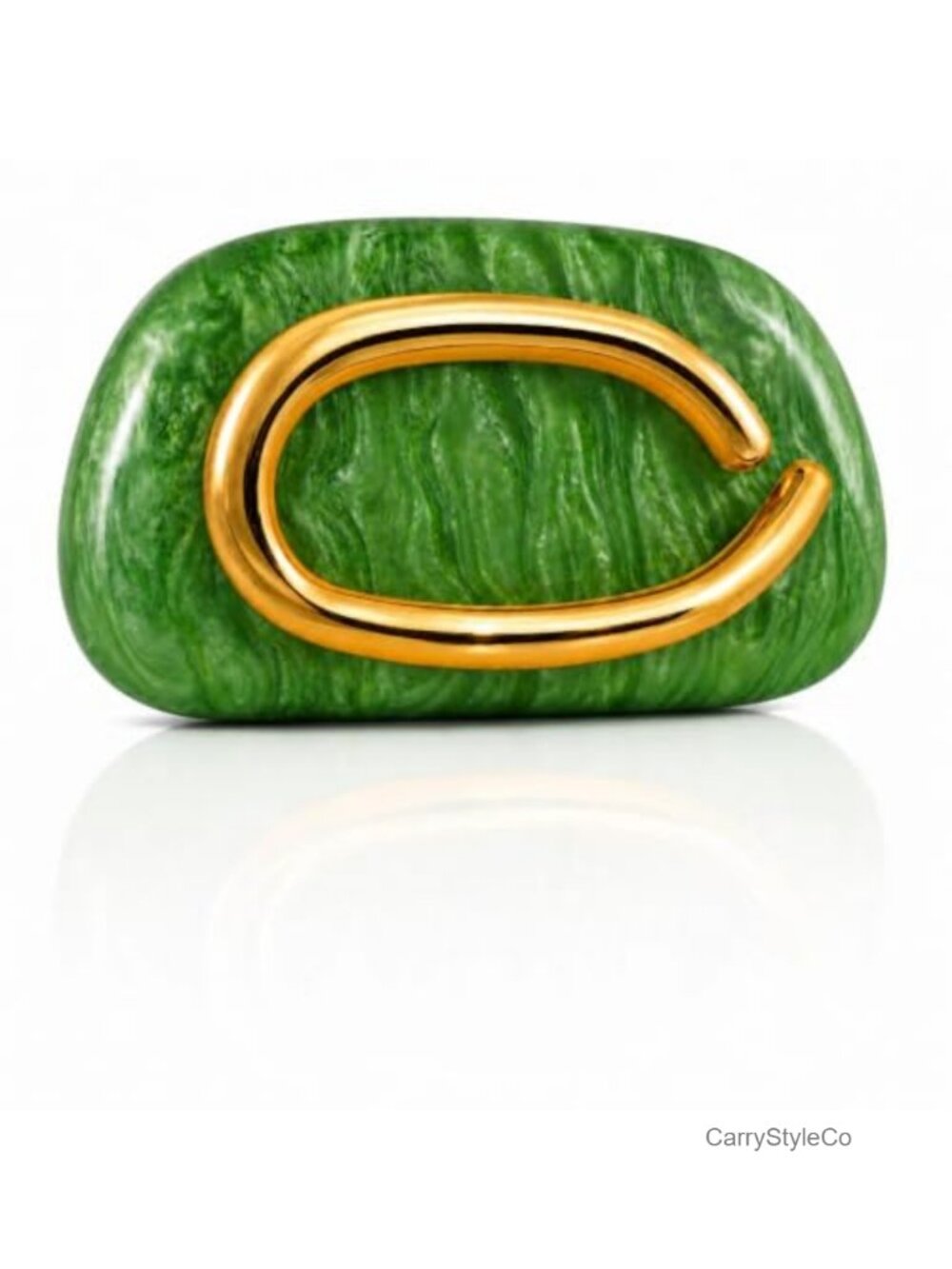Evening Clutch Bag with Detachable Chain Strap for Weddings